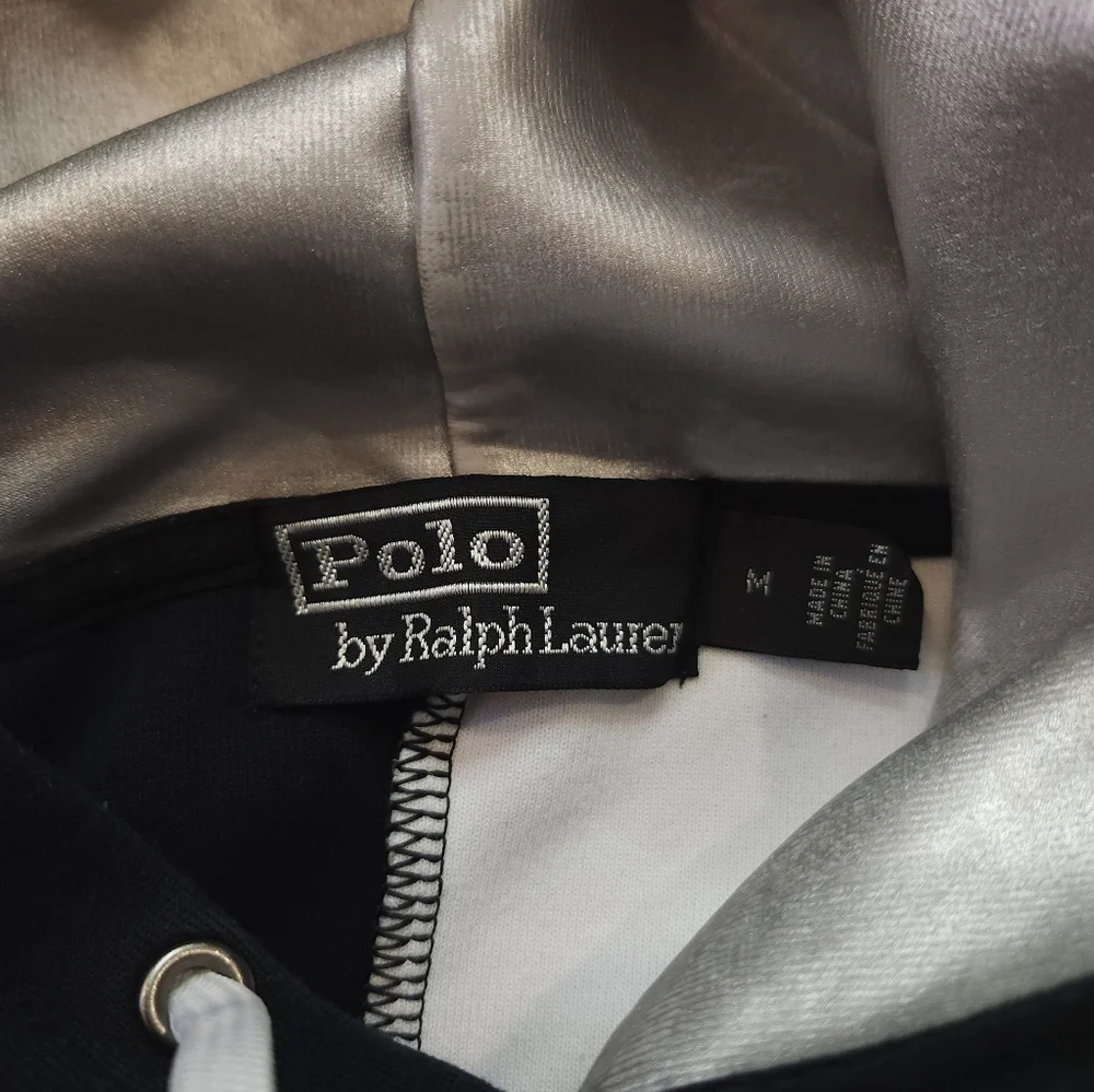 Polo Ralph Lauren Winter Spring Stadium Games 1992 Hoodie Mens Size M RARE - Picture 5 of 14